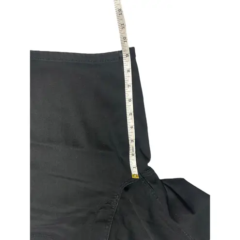 Wrangler ‎ 10" Bermuda Shorts Women's Size 8 Black Denim Comfort Stretch