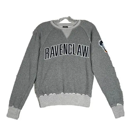 Harry Potter Shirt Womens XS Gray Ravenclaw Sweatshirt Universal Wizarding World