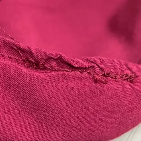 Paparazzi Small Boho Hippy Peasant Flowy Top Blouse Embroidered V-Neck Buttons Viscose