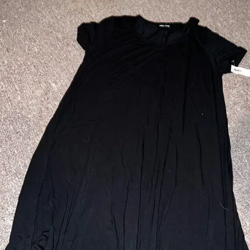 Old Navy NWT black tee shirt dress