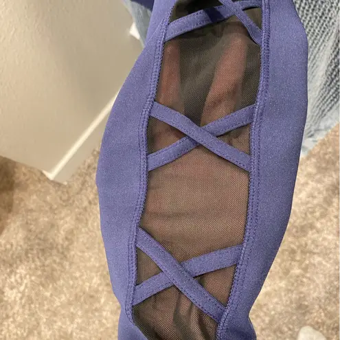 Pop Fit Blue Lily Yoga Legging