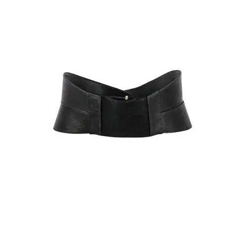 Raina Gaga Belt in Black Small/Medium New Womens Thick Leather wrap