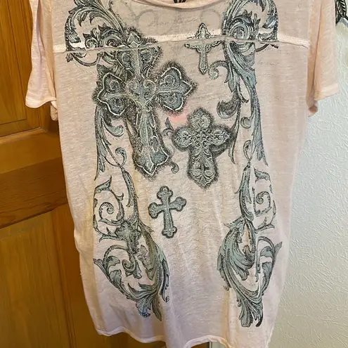 Cato ✝️✝️✝️BOGOHO ✝️✝️✝️Distressed Burnout T