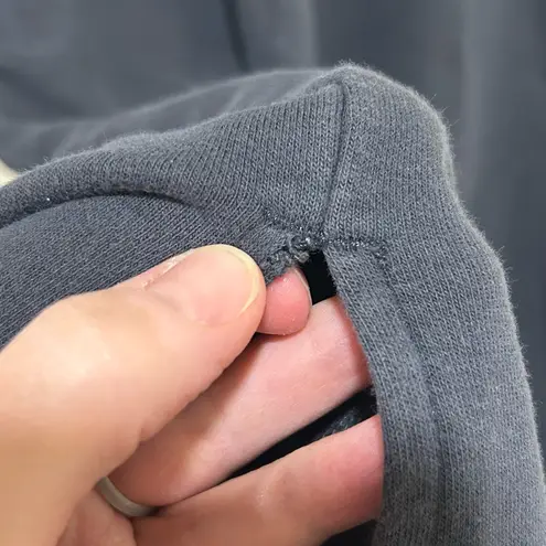 Vuori Sedona Wide Leg Split Sweatpants in Gray Blue - Size XXS