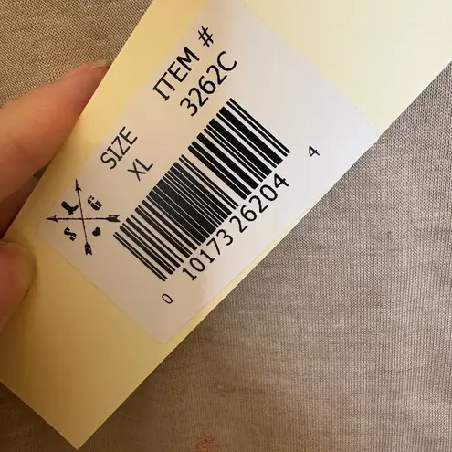 Southern Grace Deer Print Lace Raglan Top XL Boho Western Cabincore NWT