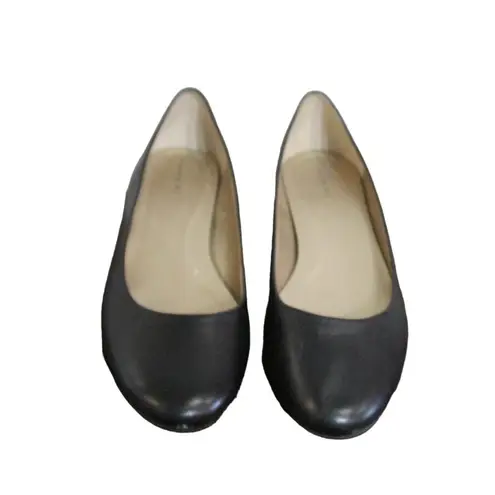 Tahari  Black Ranma Flats Sz 10M