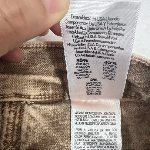 MOTHER Jeans The Swiss Army Desperado Heel Jeans in Tan Sz 28 NWT