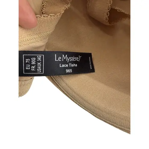 Le Mystere Dream Tisha Lace Full Busted Bra 34G Beige Tan Size undefined