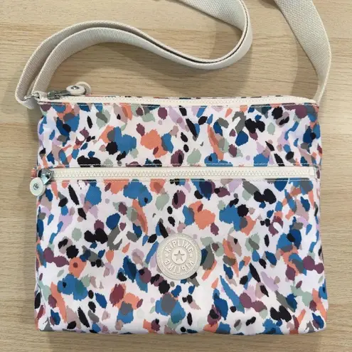 Kipling Annabelle Nylon Multicolor Printed Crossbody Bag