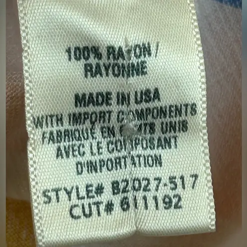 Bella Dahl vertical rainbow striped casual comfy classic button down Mykonos XL