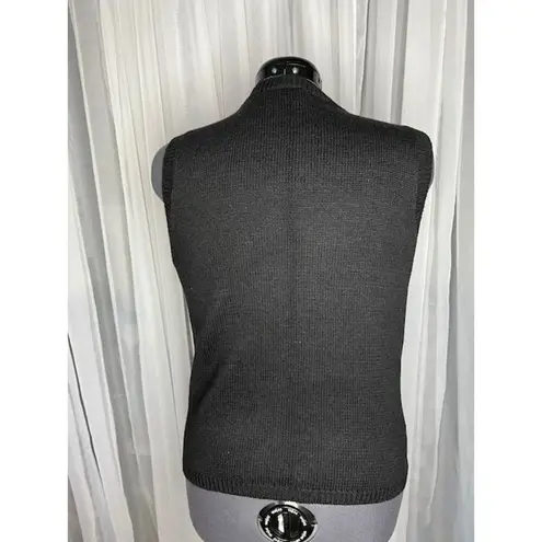 sweater vest fall harvest pattern Gray Size M