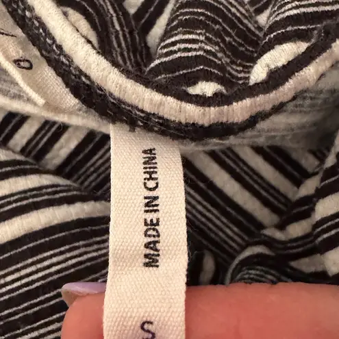 Black and White Pleated Midi romper with Spaghetti Straps