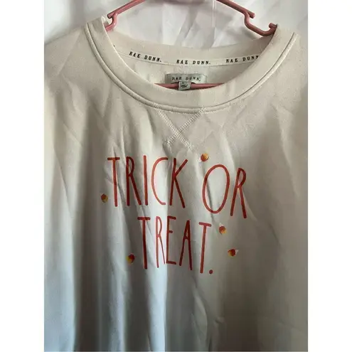 Rae Dunn Trick Or Treat Crewneck Sweatshirt Woman’s Size Medium - Image 3