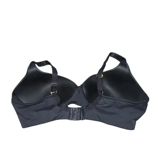 NWT SOMA Embraceable Wireless Full Coverage Bra Black Size 40D Lightly Lined