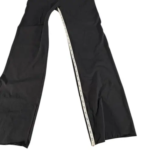 SKIMS Cotton Jersey Foldover Pants 2X Soot Black Wide Leg Lounge Yoga NWT