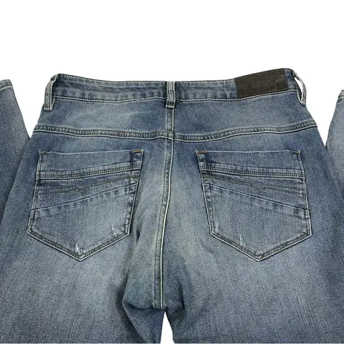 Diesel Fayza Regular Boyfriend Low Waist Jean Women 27 Blue Stretch Rare Gothcor