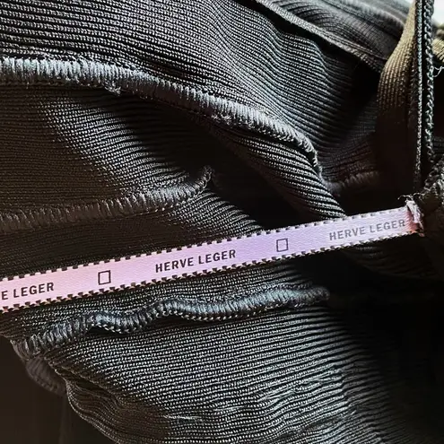 Herve Leger NWOT women’s Heidi woven chain detail A-line bandage dress S small