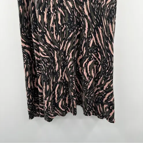 Athleta Santorini Thera Abstract Print Athleisure Sleeveless Travel Dress Sz L