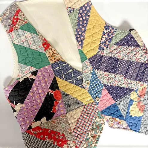 Homemade Quilted Vest Size L