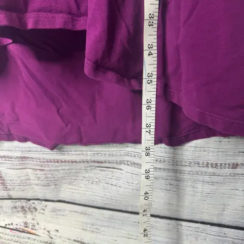 prAna Women's Alana Dress Purple Hooded Sleeveless Athletic SM