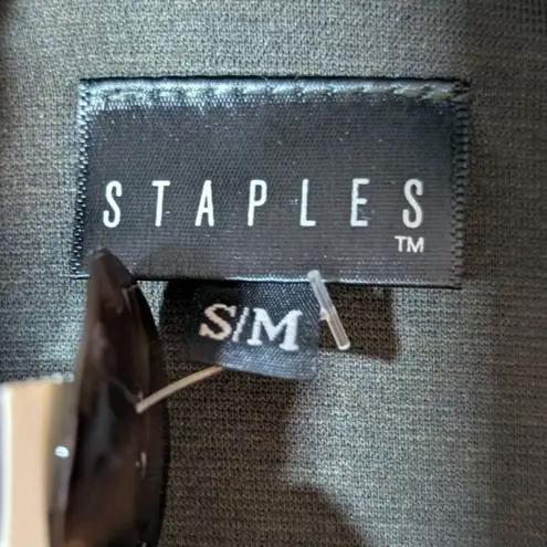 Olive Ponte Retro Jacket NWT Womens S/M Lagenlook Oversized by Staples Green Size M