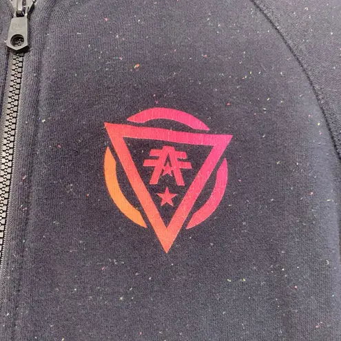 American Fighter Affliction Woman’s Black Medium Zipped Hooded Jacket. 2101