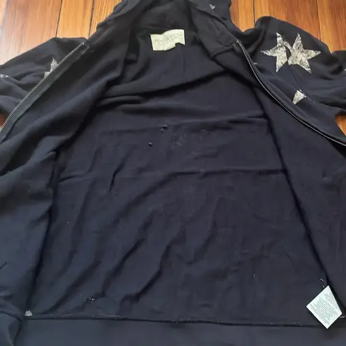 Denim & Supply Ralph Lauren Patriotic Stars Zip Up Hoodie Sz L