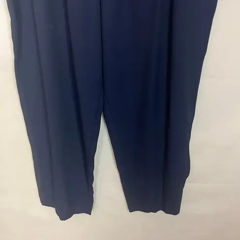 Vintage Petite Perceptions Womens Pull On Dress Pants 24 Career Party Formal Blue Size undefined