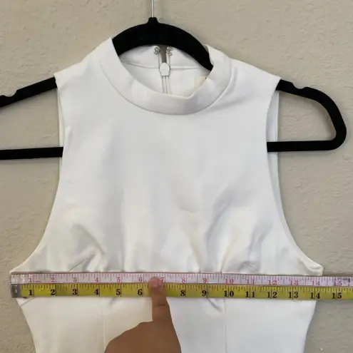 House Of CB  'Charlize' White Crystal Trim Dress/Size XS‎ NWOT