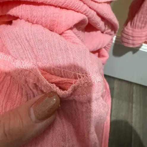 J VALDI Peach Women's Swim Cover