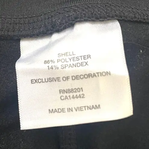 Mondetta Emme black performance luxury leggings