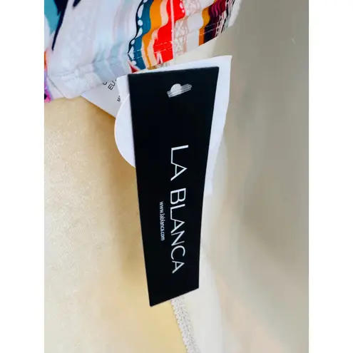 La Blanca Desert Dream Triangle Bikini Top, Luxurious Beach Top, Size 8, NWT