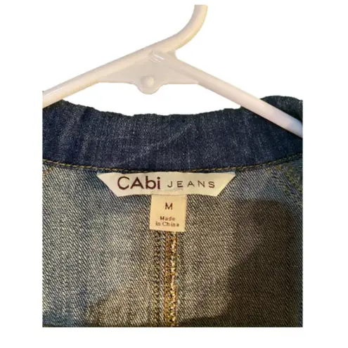 CAbi  Dark Denim Jacket