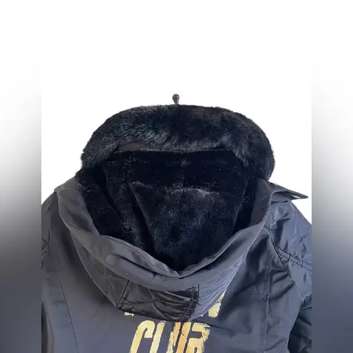 la coalition NWOT VEGAN CLUB Fur Lined Coat