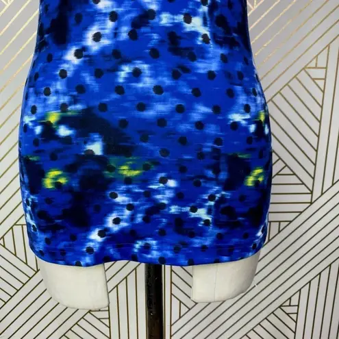 Lululemon Cool Racerback Windy Blooms Print Blue Size 4