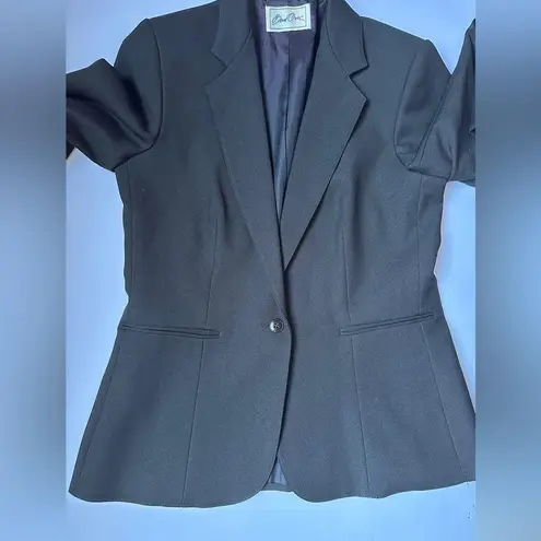 Ben Over Black Blazer Womens Sz 10 Modern Fit single Button