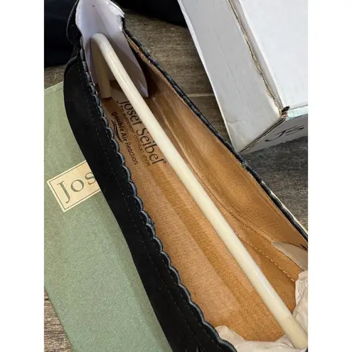 Josef Seibel Pippa 31 Women 37 US 6.5 Black Nubuck Leather Celestial Ballet Dlat