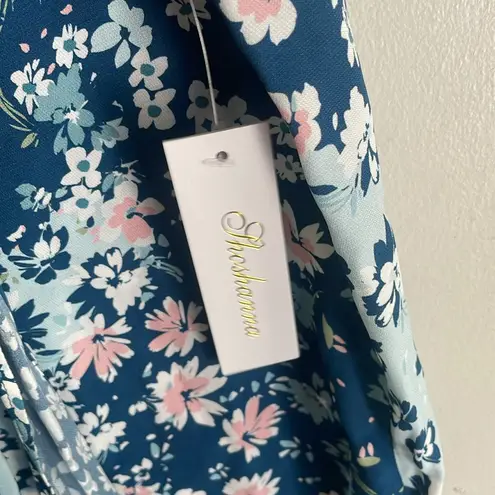 Shoshanna Kenmare Top Blouse Midnight Garden