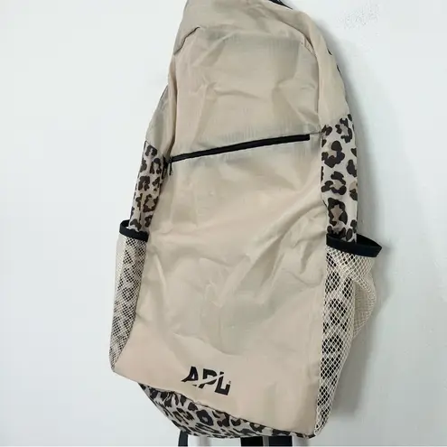 APL All Purpose Packable Backpack Women's Tan Leopard Print Lightweight