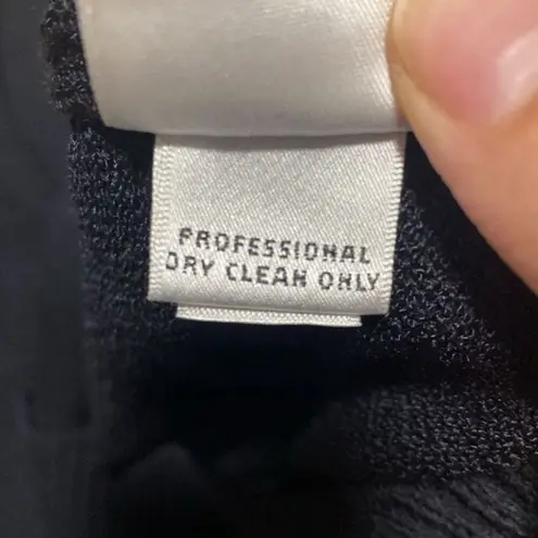 St. John Sport Women's M Navy Knit Vest Classic Sophisticated Layering Blue Size M