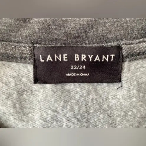 Lane Bryant  Plus Size Ladies Gray Sweatshirt Size 22/24‎