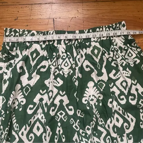 Haute Hippie Multicolor Linen Abstract Print Pull On Crops Size 2X