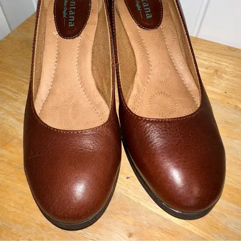 Montana West Montana Artisans Crafted brown country heels women 9.5