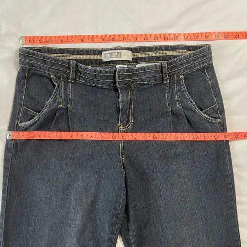 Route 66 Women's Wide Leg Dark Wash Jeans 14/15 Classic Fit