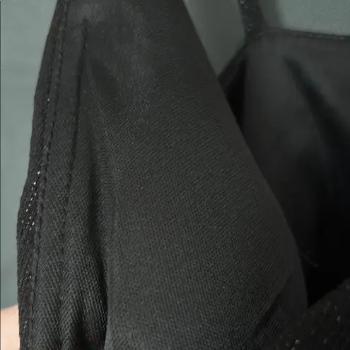 Windsor  Black Mini Dress with Zipper Detail