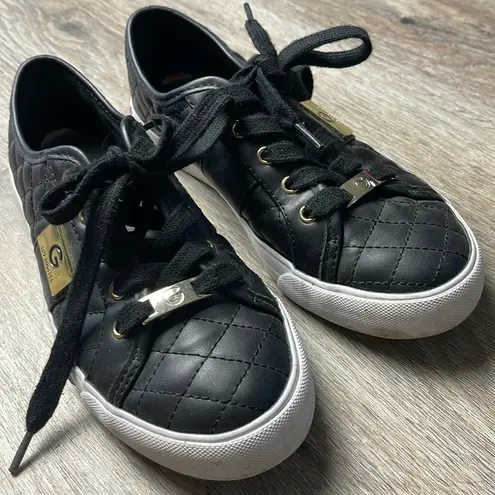G by Guess Faux Leather Quilted Shoes Size 6
