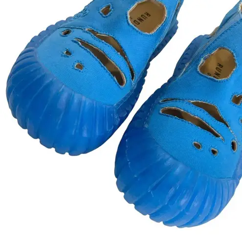 RUNDHOLZ DIP Star Blue Textile Sneakers Size 6