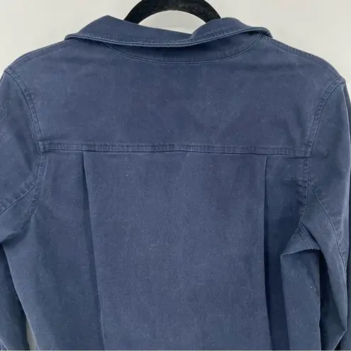 Pendleton Malin Utility Jacket Navy Blue Women's Size Small