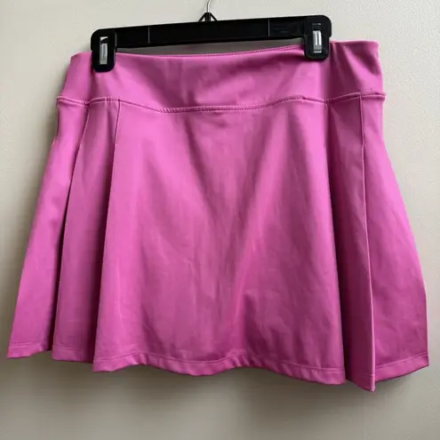 Tommy Bahama  Skort Skirt  Solid Pink  Golf Tennis Pickleball UPF 50 Size L