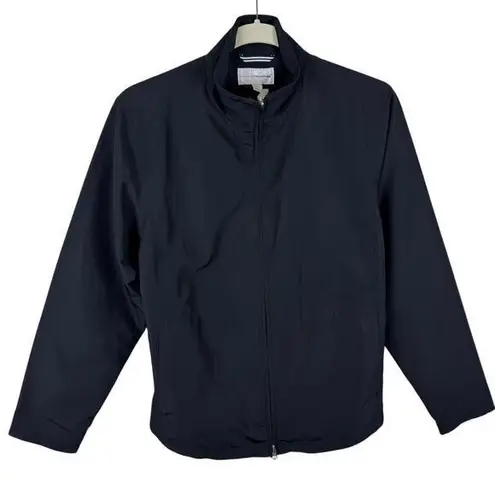 Cutter and Buck Black Full Zip Lightweight Windbreaker Jacket Women's Size M
